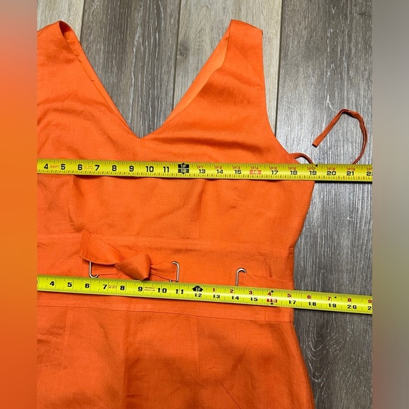 🛍️ Positive Attitude Orange color dress Size 12 Excellent condition. - Picture 5 of 7